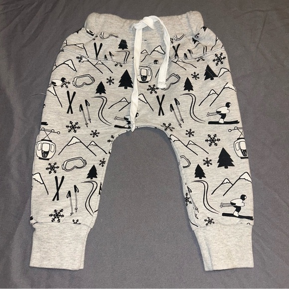 Little Bipsy Other - Little Bipsy Gray Winter Sports Joggers